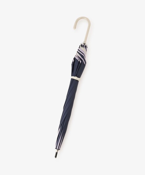 Afternoon Tea（アフタヌーンティー）の「パイピング晴雨兼用長傘 日傘（長傘・レディース・ネイビー/ホワイト/パープル・ONE SIZE）」の12枚目の写真