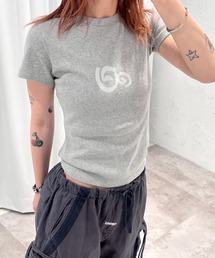 SPIRAL LOGO CROP T-SHIRTS