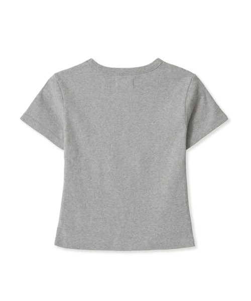 Tシャツ・カットソー AEAE SPIRAL LOGO CROP TSHIRTS WHITE SPIRAL LOGO CROP T-SHIRTS（Tシャツ/カットソー）｜aeae