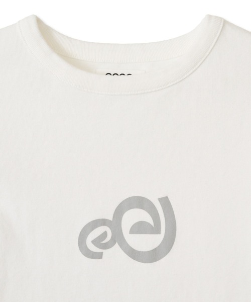 aeae（エーイーエーイー）の「SPIRAL LOGO CROP T-SHIRTS（Tシャツ/カットソー・レディース・ホワイト/ライトグレー/グレー・FREE）」の13枚目の写真