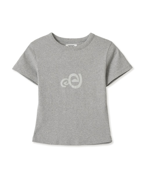 Tシャツ・カットソー AEAE SPIRAL LOGO CROP TSHIRTS GREY SPIRAL LOGO CROP T-SHIRTS（Tシャツ/カットソー）｜aeae