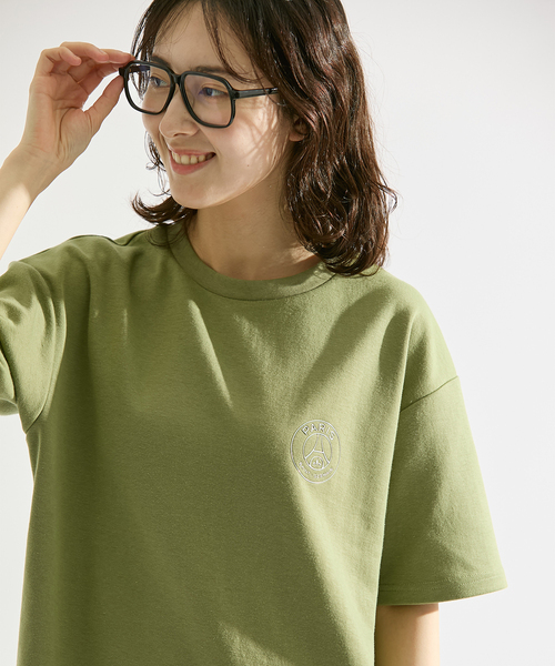 PARIS SAINT-GERMAIN（パリサンジェルマン）の「【Paris Saint-Germain / パリ・サン＝ジェルマン】 JP METALLIC LOGO TSH（Tシャツ/カットソー・メンズ・ホワイト/チャコールグレー/ライトグレー/グリーン/ブラック/カーキ・SMALL/MEDIUM/LARGE/X-LARGE）」の13枚目の写真