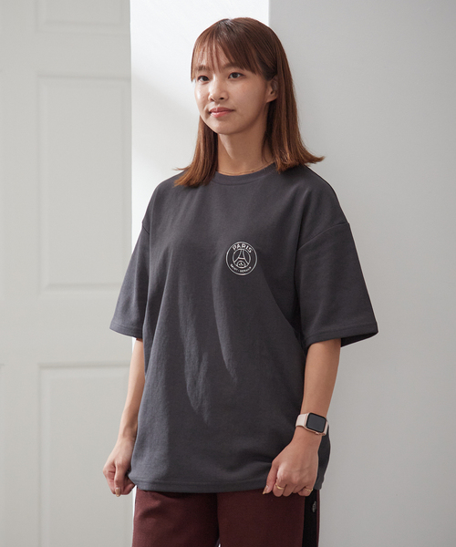 PARIS SAINT-GERMAIN（パリサンジェルマン）の「【Paris Saint-Germain / パリ・サン＝ジェルマン】 JP METALLIC LOGO TSH（Tシャツ/カットソー・メンズ・ホワイト/チャコールグレー/ライトグレー/グリーン/ブラック/カーキ・SMALL/MEDIUM/LARGE/X-LARGE）」の22枚目の写真