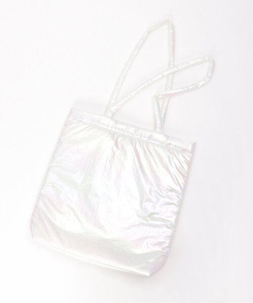 VENCEEXCHANGE（ヴァンスエクスチェンジ）の「シャイニーA4トートバッグ（トートバッグ・レディース・シルバー/ブラック/その他1/ホワイト・FREE）」の19枚目の写真