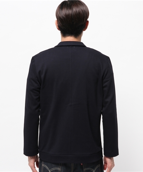 ivory court（アイボリーコート）の「タフィーカノコジャケット カーディガン◆（カーディガン/ボレロ・メンズ・ネイビー/グレー・38/40）」の5枚目の写真