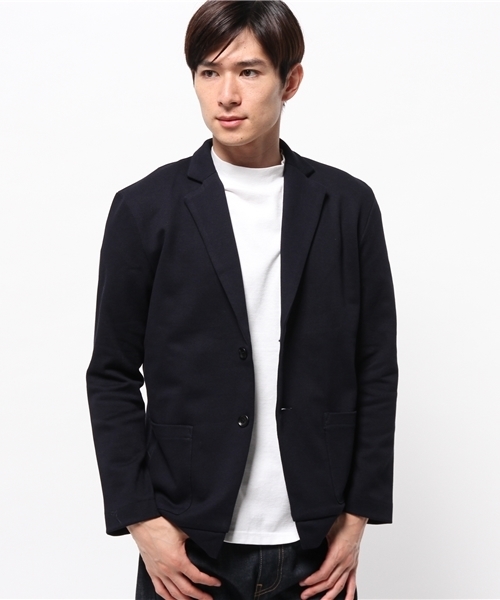 ivory court（アイボリーコート）の「タフィーカノコジャケット カーディガン◆（カーディガン/ボレロ・メンズ・ネイビー/グレー・38/40）」の6枚目の写真