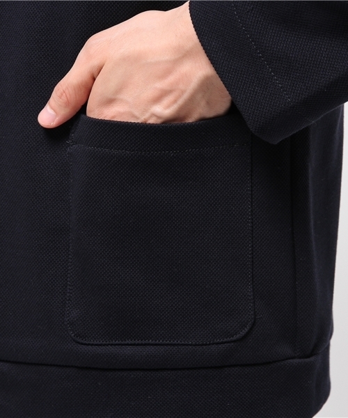 ivory court（アイボリーコート）の「タフィーカノコジャケット カーディガン◆（カーディガン/ボレロ・メンズ・ネイビー/グレー・38/40）」の11枚目の写真