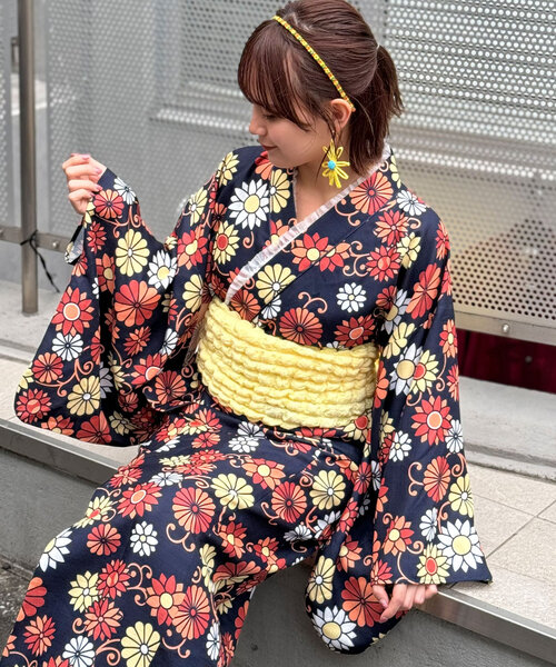 HELLO.SANFRANCISC マルチウェイ浴衣SET Mサイズ WEB限定】【HELLO.SANFRANCISCO】マルチウェイ浴衣SET（浴衣