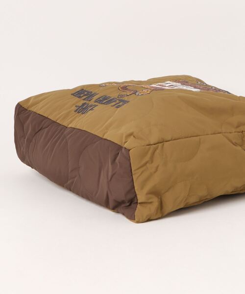 KRIFF MAYER（クリフメイヤー）の「スーベニア刺繍トートバッグ（トートバッグ・メンズ・キャメル/パープル/ブラック/ピンクベージュ/オリーブ/オフホワイト・FREE）」の15枚目の写真