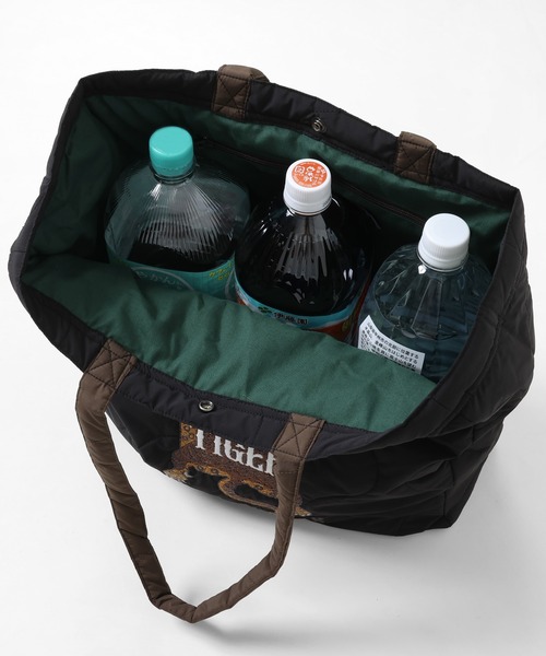 KRIFF MAYER（クリフメイヤー）の「スーベニア刺繍トートバッグ（トートバッグ・メンズ・キャメル/パープル/ブラック/ピンクベージュ/オリーブ/オフホワイト・FREE）」の22枚目の写真