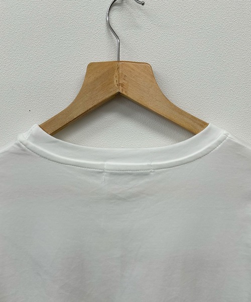 Futier land(フューティアランド)の「【コットン100%】ダブル刺繍リボンロゴTシャツ(Tシャツ/カットソー・レディース・ブラック/ホワイト・FREE)」の12枚目の写真