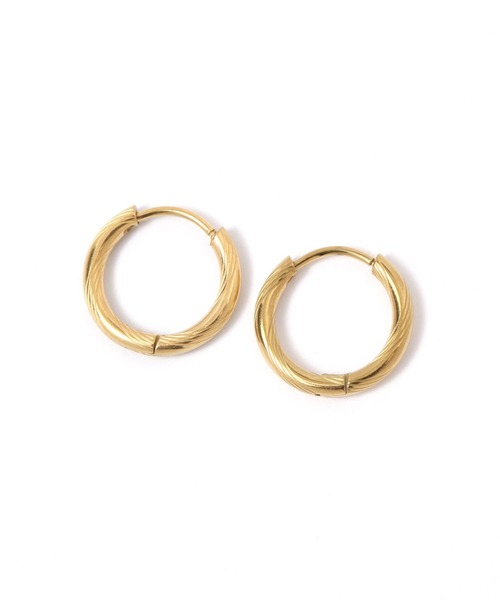 LAKOLE(ラコレ)の「ステンレスフープワンタッチピアス2 / 128736(ピアス(両耳用)・レディース・その他1/その他2・FREE)」の4枚目の写真