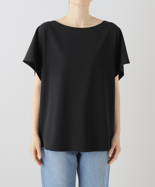 Plage◆25SS/AFC別注/長袖ブラウス/FREE/コットン/B セール】《追加》Short シャツ(ブルー)（シャツ/ブラウス