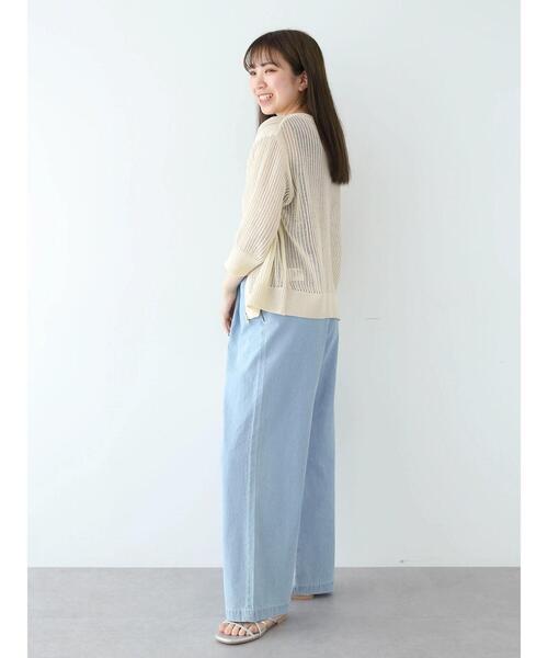 カーディガン 「ZOZO限定」メッシュカーディガン レディース PAGEBOY カーディガン ZIPメッシュカーディガン レディース
