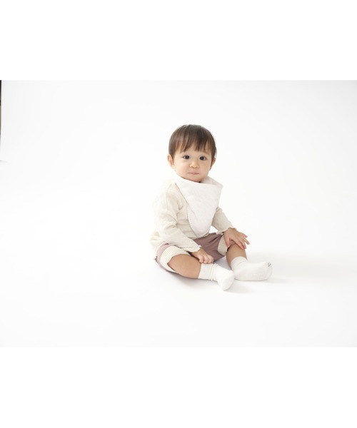 てん　スタイ&ベビーパンツ 24KZガーゼガラコミハンカチスタイ（スタイ/よだれかけ）｜kids