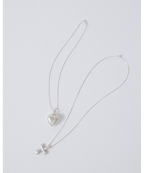 quip queint(クイップクエイント)の「【quip queint】multi chain necklace/マルチ チェーンネックレス(ネックレス・レディース・シルバー・FREE)」の3枚目の写真