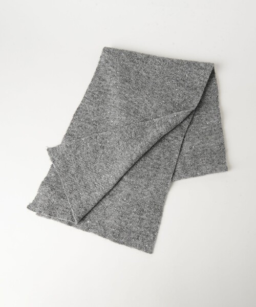 BEAUTY&YOUTH UNITED ARROWS(ビューティーアンドユースユナイテッドアローズ)の「スパンコール ニット ストール(ストール/ショール・レディース・グレー/ブラック・FREE)」の6枚目の写真