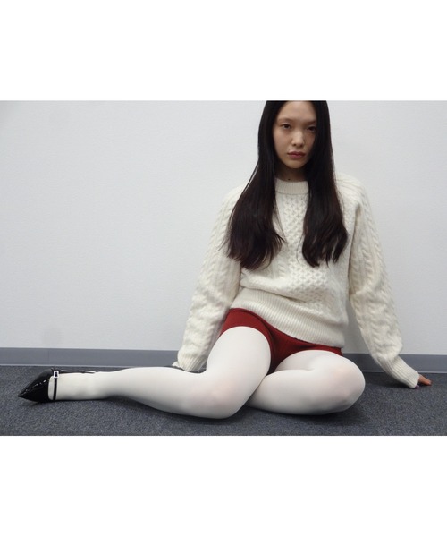 fekete SCENTED CABLE KNIT フレグランスケーブルニット FEKETE（フェケテ）の「SCENTED CABLE KNIT / フレグランス