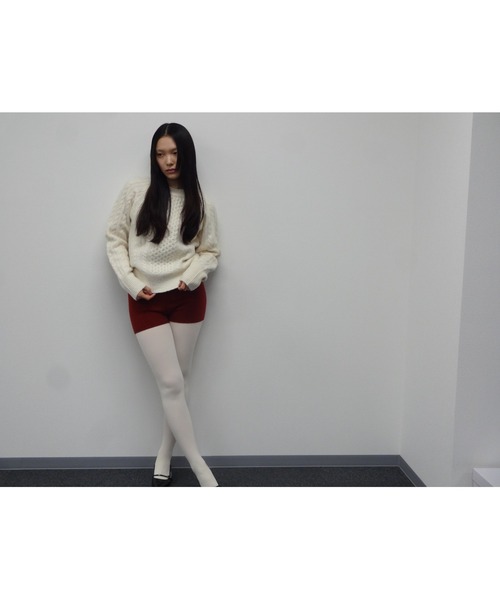 FEKETE（フェケテ）の「SCENTED CABLE KNIT / フレグランス