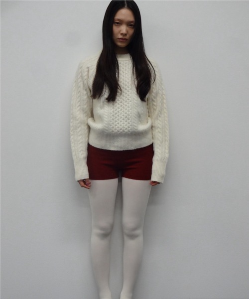 FEKETE（フェケテ）の「SCENTED CABLE KNIT / フレグランス