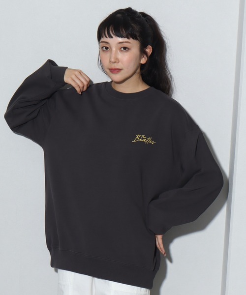 【セール】【THE BEATLES/ザ ビートルズ】ツアーフォトプリント 裏毛スウェット トレーナー（スウェット）｜The Beatles（ザビートルズ）