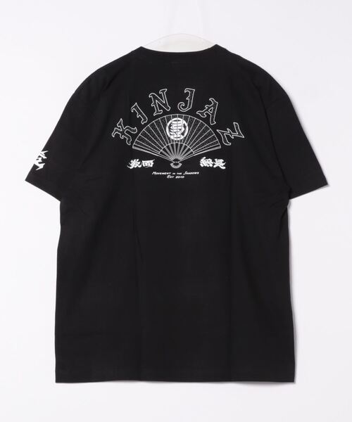 B.I.D.(ビーアイディー)の「《KINJAZ》Graphic T(Tシャツ/カットソー・メンズ・ブラック/ホワイト・MEDIUM/LARGE)」の3枚目の写真