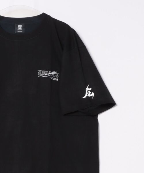 B.I.D.(ビーアイディー)の「《KINJAZ》Graphic T(Tシャツ/カットソー・メンズ・ブラック/ホワイト・MEDIUM/LARGE)」の4枚目の写真