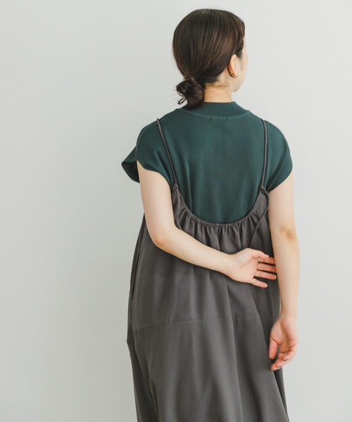 ITEMS URBANRESEARCH（アイテムズ アーバンリサーチ）の「キャミワンピース（ワンピース・レディース・ブラック/チャコールグレー・FREE）」の20枚目の写真