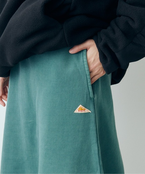 KELTY（ケルティ）の「ワンポイントロゴ トレイルボトムシェル（スカート・レディース・アイボリー/ブラック/ヘザーグレー/ダークグリーン/ネイビー・FREE）」の10枚目の写真