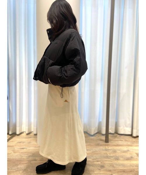 KELTY（ケルティ）の「ワンポイントロゴ トレイルボトムシェル（スカート・レディース・アイボリー/ブラック/ヘザーグレー/ダークグリーン/ネイビー・FREE）」の22枚目の写真