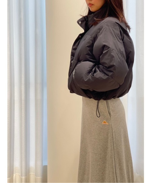 KELTY（ケルティ）の「ワンポイントロゴ トレイルボトムシェル（スカート・レディース・アイボリー/ブラック/ヘザーグレー/ダークグリーン/ネイビー・FREE）」の17枚目の写真