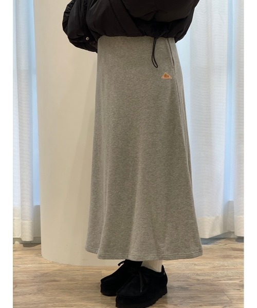 KELTY（ケルティ）の「ワンポイントロゴ トレイルボトムシェル（スカート・レディース・アイボリー/ブラック/ヘザーグレー/ダークグリーン/ネイビー・FREE）」の18枚目の写真
