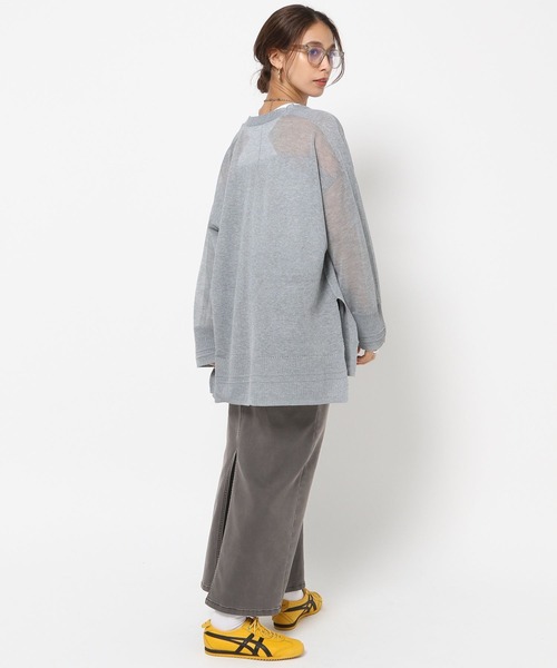 HEREIAM（ヘレイアム）の「【HEREIAM】アスレチックデニムナロースカート（デニムスカート・レディース・ブラック/インディゴブルー・MEDIUM/SMALL）」の22枚目の写真