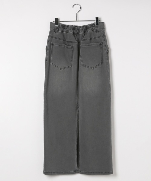 HEREIAM（ヘレイアム）の「【HEREIAM】アスレチックデニムナロースカート（デニムスカート・レディース・ブラック/インディゴブルー・MEDIUM/SMALL）」の11枚目の写真