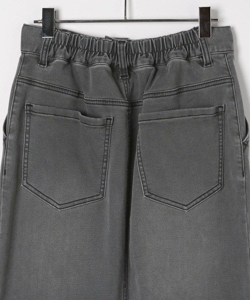 HEREIAM（ヘレイアム）の「【HEREIAM】アスレチックデニムナロースカート（デニムスカート・レディース・ブラック/インディゴブルー・MEDIUM/SMALL）」の7枚目の写真