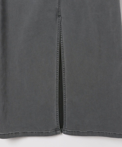 HEREIAM（ヘレイアム）の「【HEREIAM】アスレチックデニムナロースカート（デニムスカート・レディース・ブラック/インディゴブルー・MEDIUM/SMALL）」の5枚目の写真