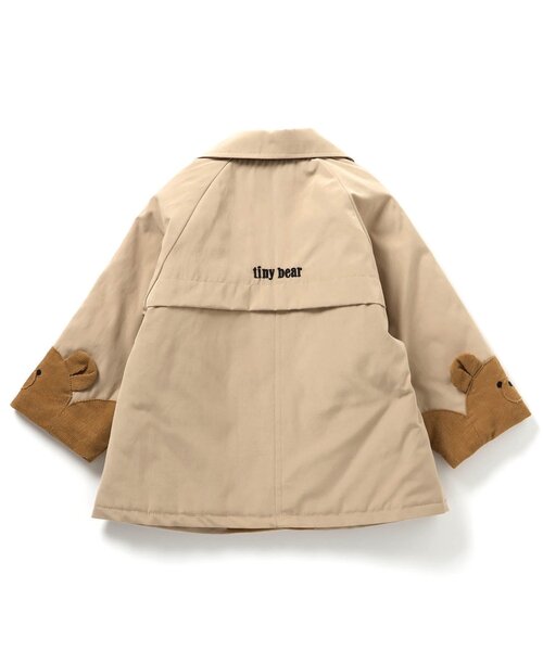 apres les cours（アプレレクール）の「tiny bear トレンチコート（トレンチコート・キッズ・ベージュ・120/110/100/90/80）」の16枚目の写真