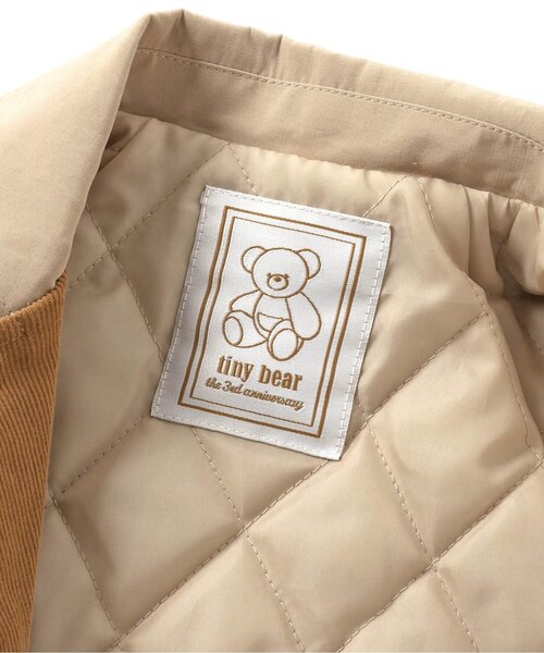 apres les cours（アプレレクール）の「tiny bear トレンチコート（トレンチコート・キッズ・ベージュ・120/110/100/90/80）」の12枚目の写真