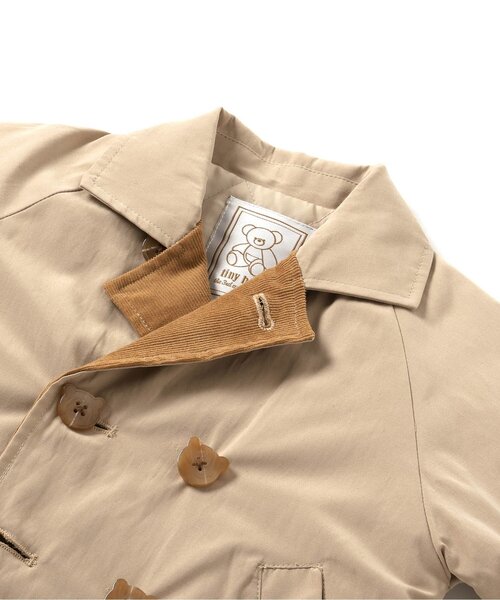 apres les cours（アプレレクール）の「tiny bear トレンチコート（トレンチコート・キッズ・ベージュ・120/110/100/90/80）」の10枚目の写真