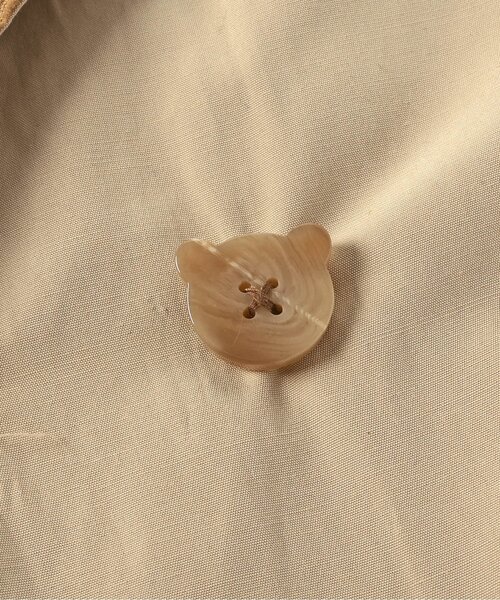 apres les cours（アプレレクール）の「tiny bear トレンチコート（トレンチコート・キッズ・ベージュ・120/110/100/90/80）」の5枚目の写真