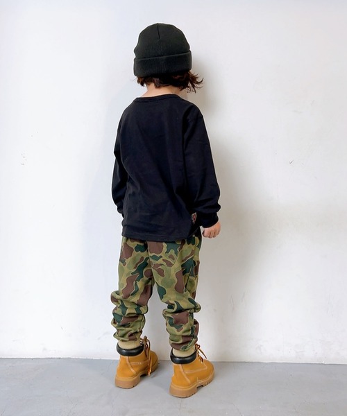 KiCCOLY（キッコリー）の「ﾌﾟﾁﾌﾟﾘｼﾞｮｶﾞｰﾊﾟﾝﾂ（スウェットパンツ・キッズ・ワイン/ブラック/グレー/グリーン・110cm/120cm/130cm/140cm/150cm）」の6枚目の写真