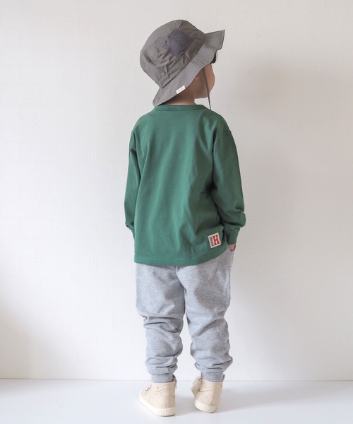 KiCCOLY（キッコリー）の「ﾌﾟﾁﾌﾟﾘｼﾞｮｶﾞｰﾊﾟﾝﾂ（スウェットパンツ・キッズ・ワイン/ブラック/グレー/グリーン・110cm/120cm/130cm/140cm/150cm）」の10枚目の写真