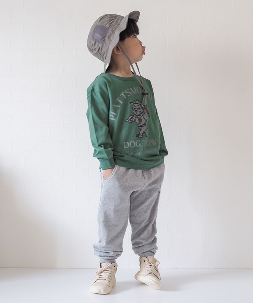 KiCCOLY（キッコリー）の「ﾌﾟﾁﾌﾟﾘｼﾞｮｶﾞｰﾊﾟﾝﾂ（スウェットパンツ・キッズ・ワイン/ブラック/グレー/グリーン・110cm/120cm/130cm/140cm/150cm）」の11枚目の写真