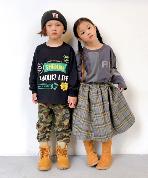 KiCCOLY（キッコリー）の「ﾌﾟﾁﾌﾟﾘｼﾞｮｶﾞｰﾊﾟﾝﾂ（スウェットパンツ・キッズ・ワイン/ブラック/グレー/グリーン・110cm/120cm/130cm/140cm/150cm）」の8枚目の写真