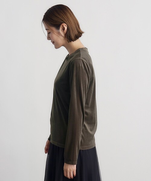 セール】シアーカットベロアロンT（Tシャツ/カットソー）｜grove