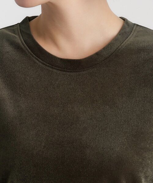 COUDRE ベロアクロップドロンT SLY（スライ）の「VELOUR TINY T/SH ベロア タイニー Tシャツ