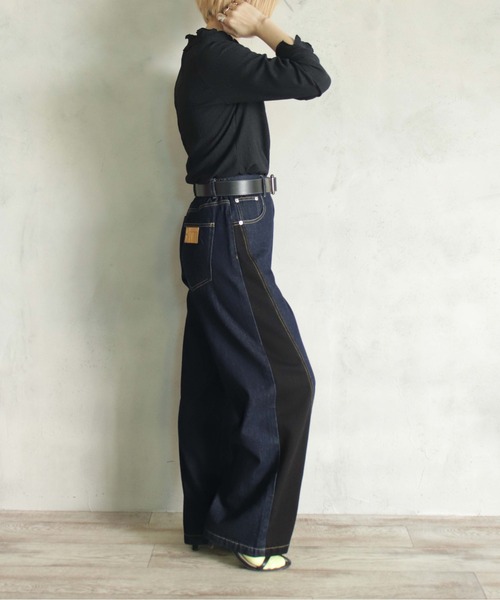 BITTOKO（ビットコ）の「定番インナーTシャツ（Tシャツ/カットソー・レディース・カーキ/ブラック/ホワイト・LARGE/MEDIUM）」の7枚目の写真