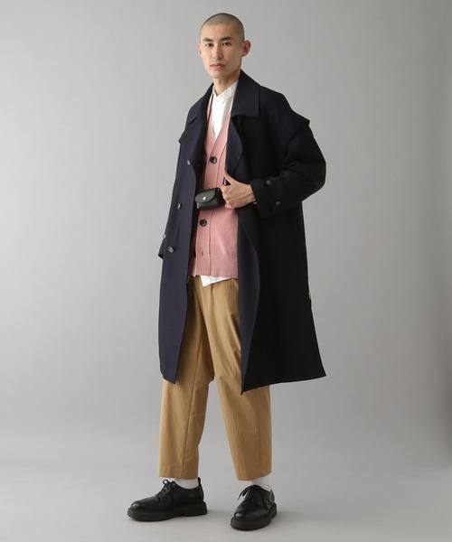 O0u（オーゼロユー）の「【アップルレザー】ミニポーチショルダー 127539（ショルダーバッグ・レディース・ブラウン/ブラック・ONE SIZE）」の6枚目の写真