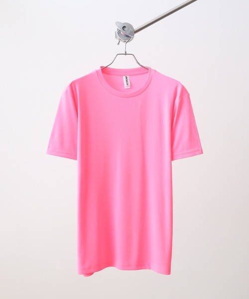 BEES BEAM(ビーズビーム)の「BEES BEAM ファンクショナルドライTシャツ(Tシャツ/カットソー・レディース・イエロー系1/イエロー系/オレンジ/ピンク系/バーガンディー/ピンク/グリーン/ブラック/ホワイト/レッド/ライム/ネイビー/ダークグレー/ロイヤルブルー/ターコイズブルー/サックスブルー/アーミー・XS/XXXL/S/XXL/XL/L/M)」の15枚目の写真