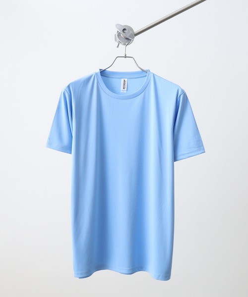 BEES BEAM(ビーズビーム)の「BEES BEAM ファンクショナルドライTシャツ(Tシャツ/カットソー・レディース・イエロー系1/イエロー系/オレンジ/ピンク系/バーガンディー/ピンク/グリーン/ブラック/ホワイト/レッド/ライム/ネイビー/ダークグレー/ロイヤルブルー/ターコイズブルー/サックスブルー/アーミー・XS/XXXL/S/XXL/XL/L/M)」の9枚目の写真